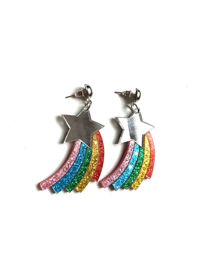 Rainbow star dangles